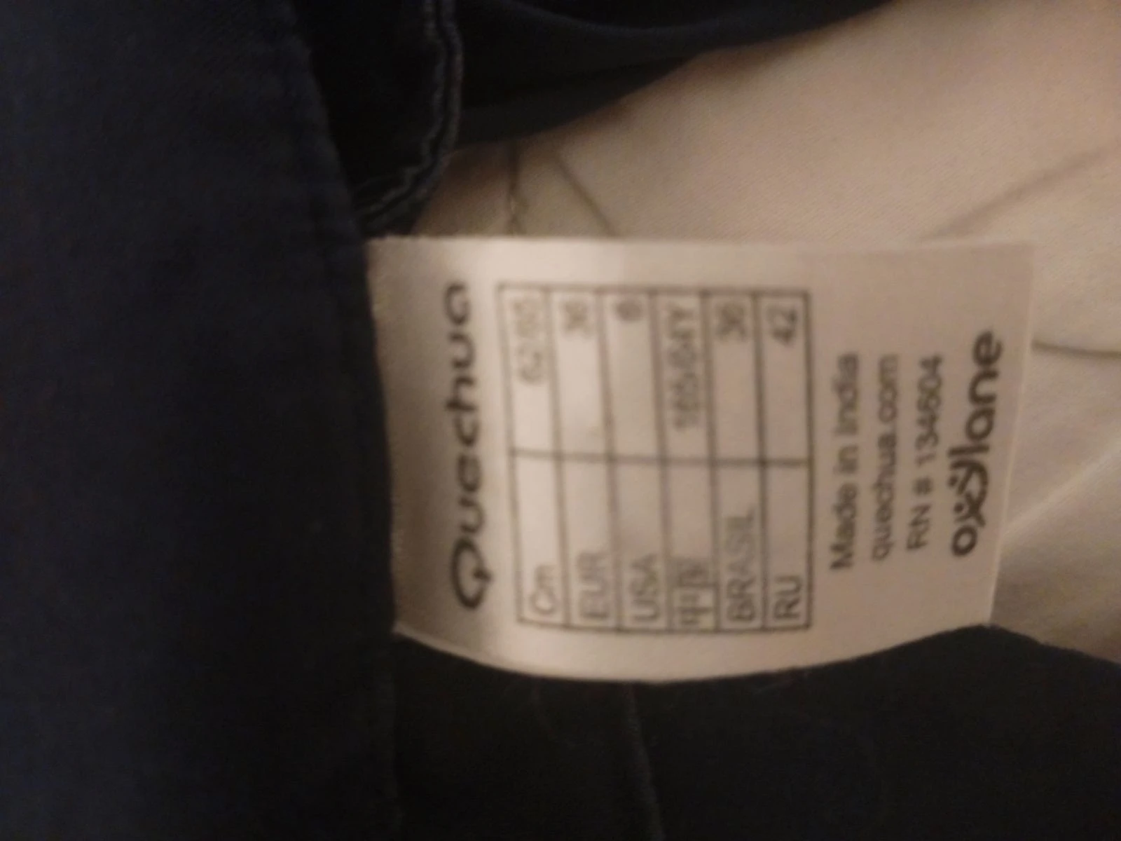 Shorts Quechua esportivos casuais tamanho P – photo 7
